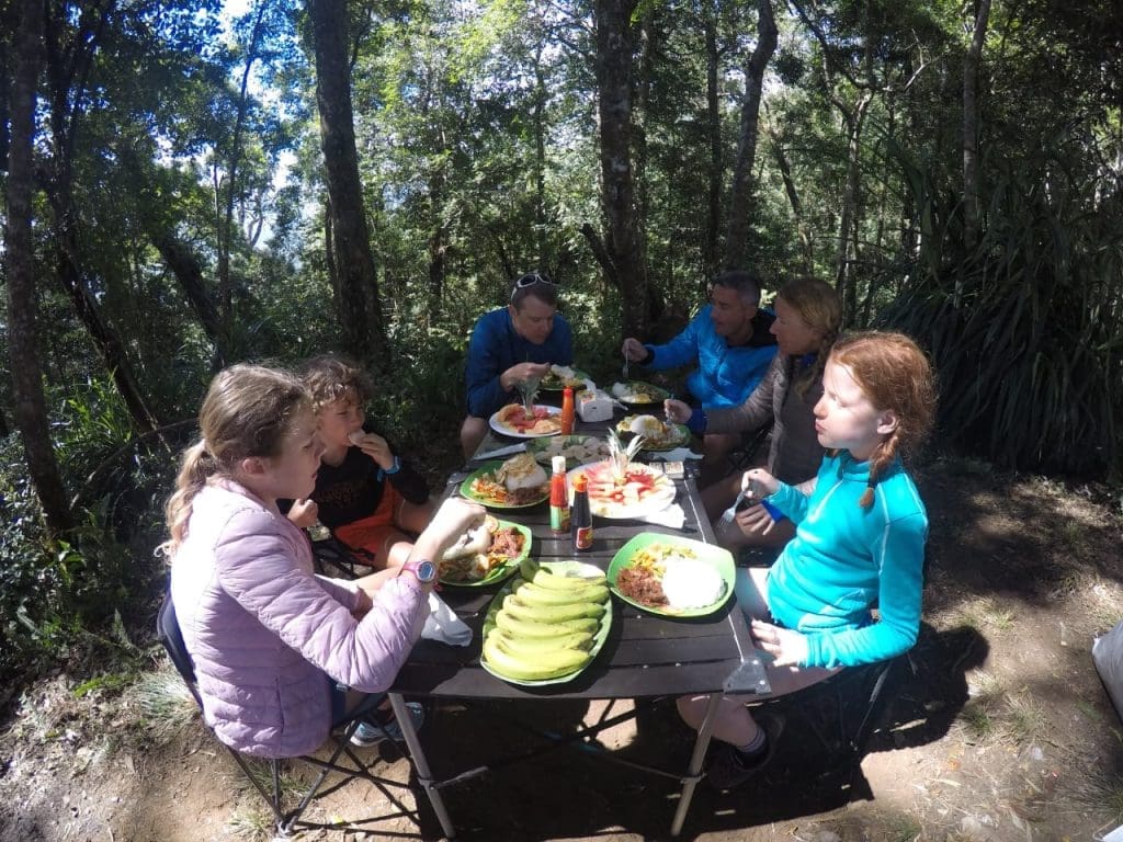 crater rim senaru trekking