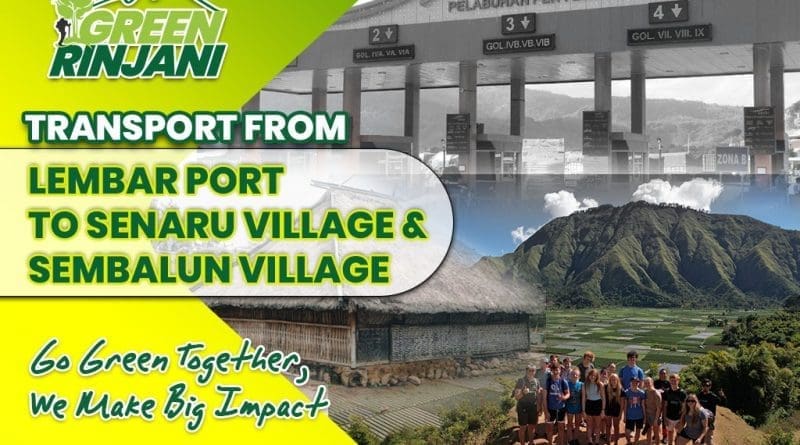 Lembar Port to Senaru & Sembalun