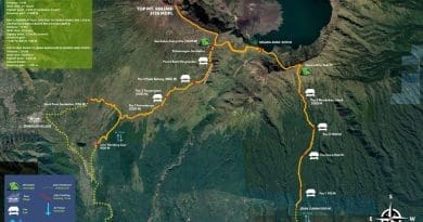 sembalun 3d2n summit trekking map
